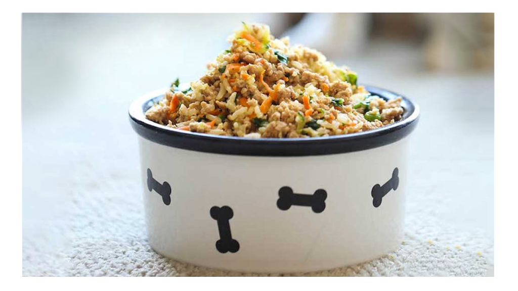 Homemade Dog Food-Chicken & Rice Delight