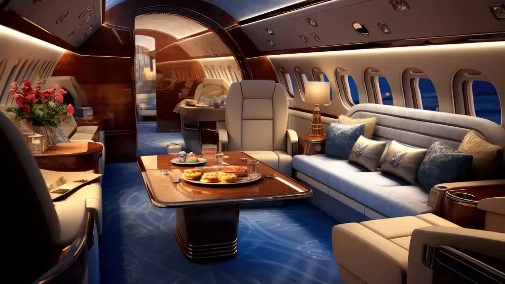 Step In Luxury private jet