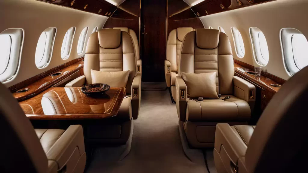 Ultimate Comfort luxury private jet